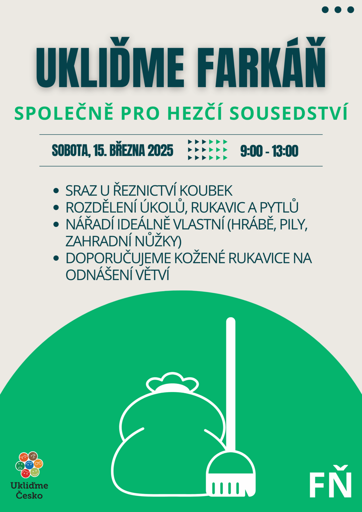 Ukliďme Farkáň – společně pro lepší sousedství